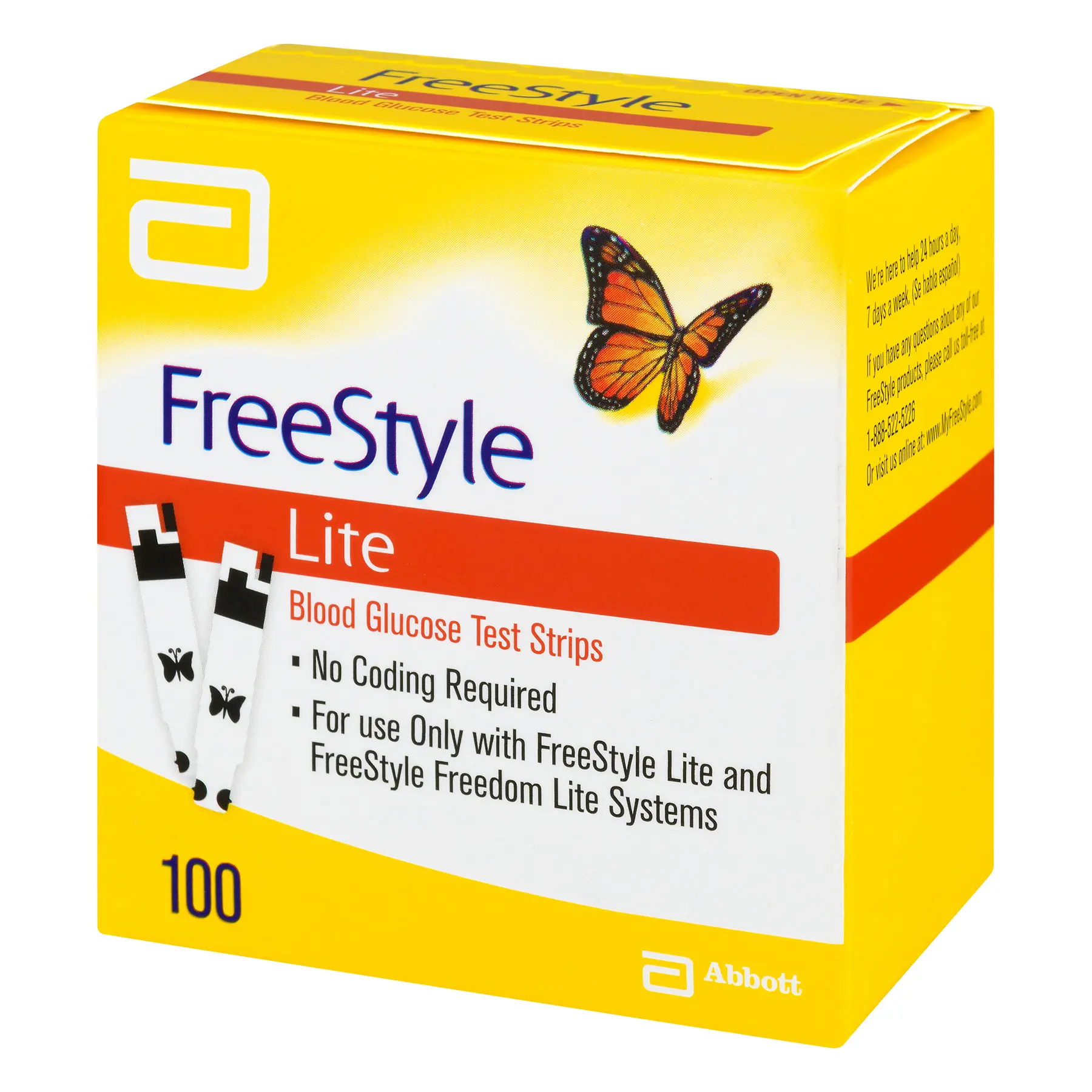 FreeStyle Lite – 100ct