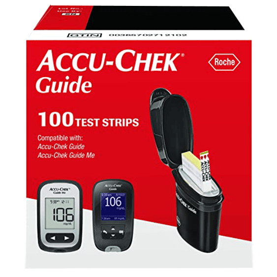 Accu Chek Guide 100 Count Retail
