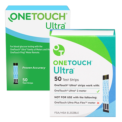 One Touch Ultra 50 Count Retail