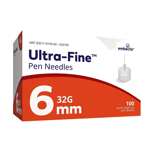 BD 6mm Retail Pen Needles