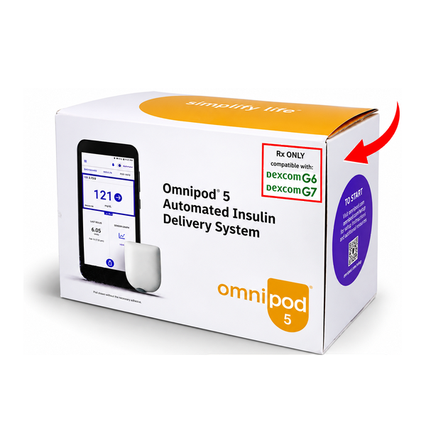 Omnipod 5 Dexcom G6/G7 Full Starter Kit