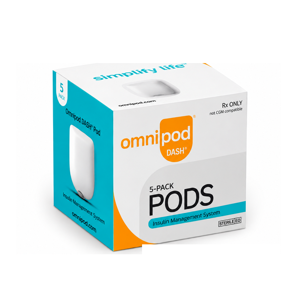 Omnipod Dash (5 pack) (08508-2000-05) - Retail