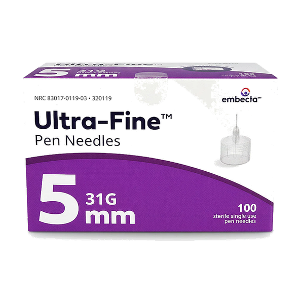 BD 5mm Retail Pen Needles